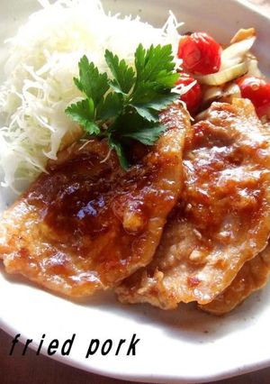 漬けこまなくてすぐできる豚の生姜焼き-レシピのメイン写真