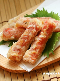 フライパンで超簡単☆カニカマの唐揚げ☆-レシピのメイン写真