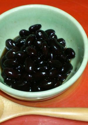 ふっくら圧力鍋で、黒豆煮！-レシピのメイン写真