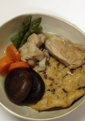 がんもどきと鶏もも肉の煮物-レシピのメイン写真