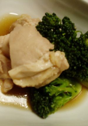 鶏肉とブロッコリーのさっと煮♪-レシピのメイン写真