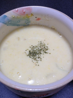 コーンクリーム。母の味-レシピのメイン写真