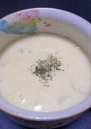 コーンクリーム。母の味-レシピのメイン写真