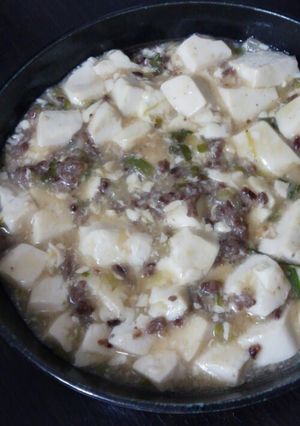 簡単！塩麹で辛くない麻婆豆腐♪-レシピのメイン写真
