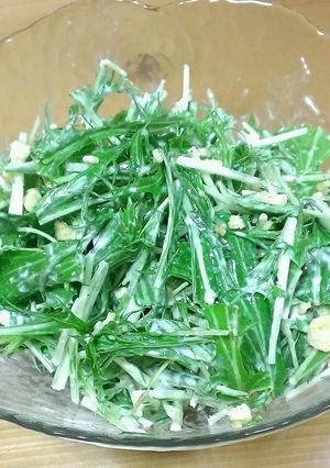 水菜とポテコのマヨサラダ-レシピのメイン写真