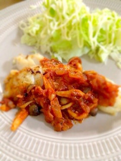 白身魚のトマトソースムニエル☆-レシピのメイン写真