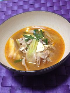 ♥スンドゥブチゲ♥-レシピのメイン写真