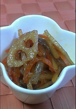 食べラーdeきんぴら♪-レシピのメイン写真