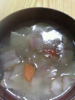 野菜とベーコンのスープ-レシピのメイン写真