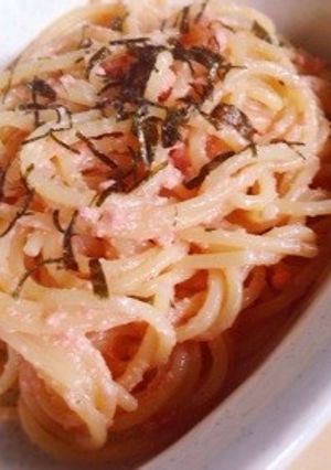 誰でも作れる簡単本格たらこスパゲティー-レシピのメイン写真