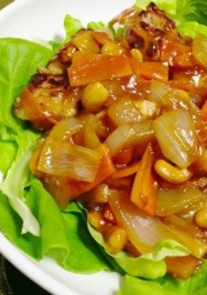 鶏肉の甘酢あんかけ*-レシピのメイン写真