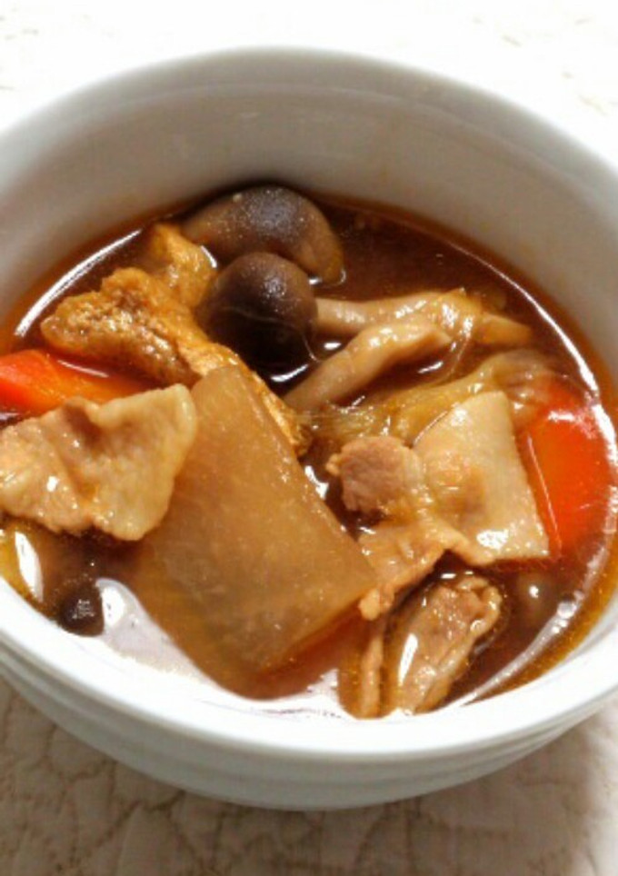 豚汁風☆和風カレースープ-レシピのメイン写真