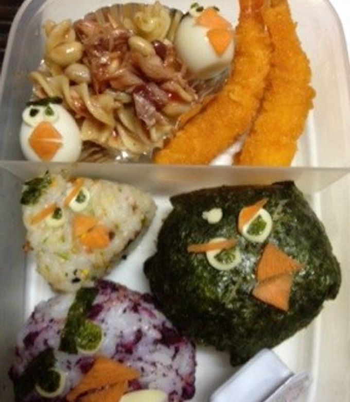 キャラ弁 アングリーバード-レシピのメイン写真