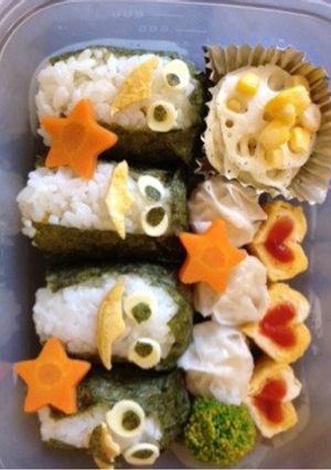キャラ弁 ペンギンズ-レシピのメイン写真