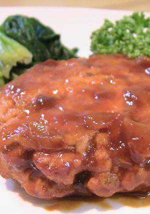ヘルシー！豆腐ハンバーグ-レシピのメイン写真