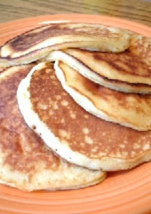 にんじん入りパンケーキ　子供も大好き♪-レシピのメイン写真