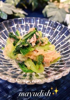 ★青梗菜のツナポンおろし★-レシピのメイン写真