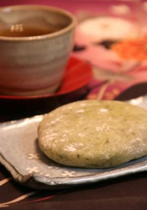 香りを楽しむ　よもぎ大福-レシピのメイン写真