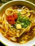 京の味！！けいらんうどん★梅入り♪