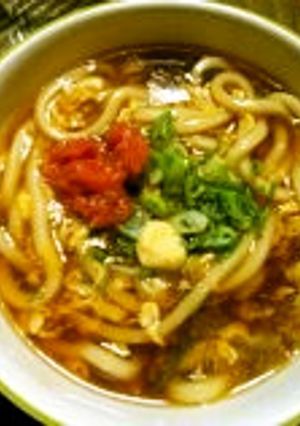 京の味！！けいらんうどん★梅入り♪-レシピのメイン写真
