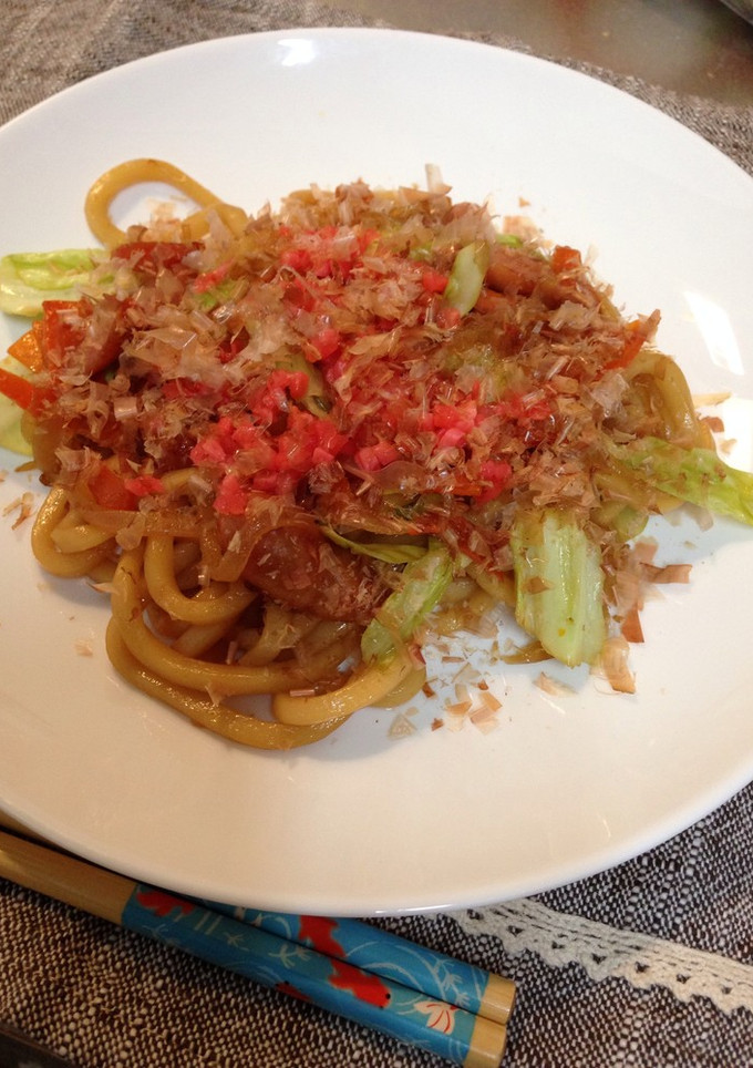 ☆子供好みの味!グルメのたれ焼きうどん☆-レシピのメイン写真