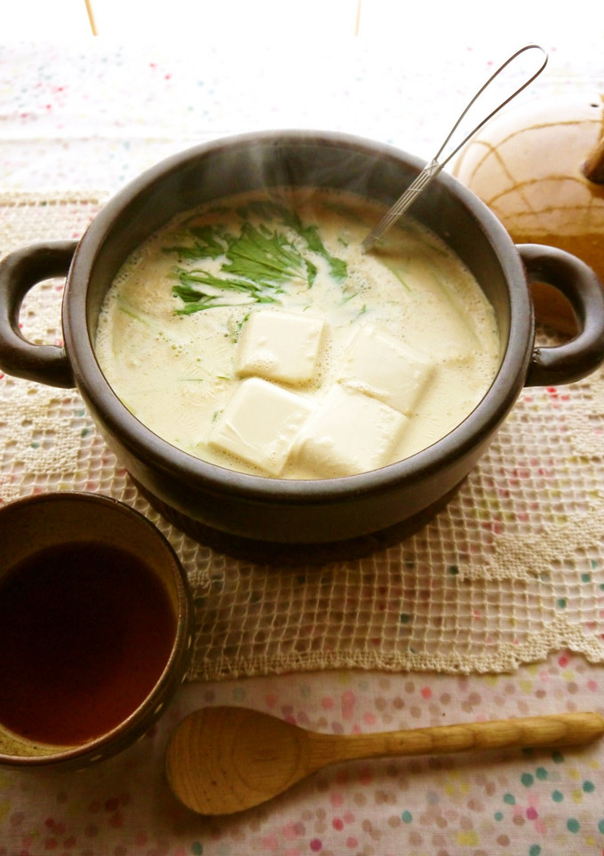 とろとろ*豆乳湯豆腐-レシピのメイン写真