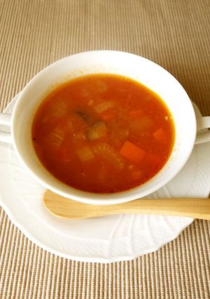 コンソメ要らずのミネストローネ-レシピのメイン写真
