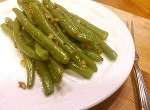 さっと作る★いんげん豆ガーリックソテー-レシピのメイン写真
