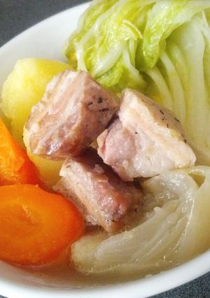 旨味たっぷり☆塩豚のポトフ☆アレンジも♪-レシピのメイン写真