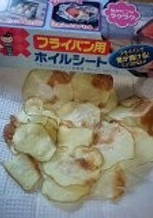 トースターでノンオイルポテトチップス-レシピのメイン写真