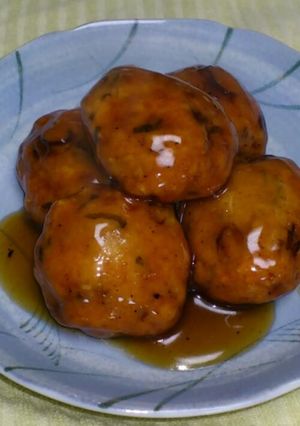 ヘルシー かさまし鶏肉団子！-レシピのメイン写真
