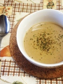 ポルチーニ茸のポタージュ-レシピのメイン写真