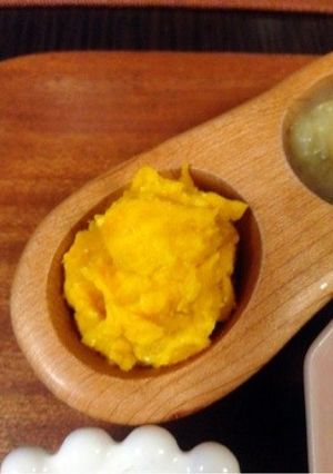 離乳食☆かぼちゃのカッテージチーズサラダ-レシピのメイン写真