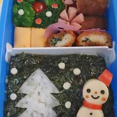 รูปของ 簡単☆クリスマスキャラ弁