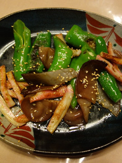 甘トウ・キクラゲのごま油炒め-レシピのメイン写真