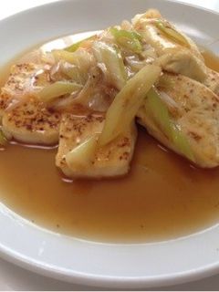 あんかけ豆腐ステーキ-レシピのメイン写真