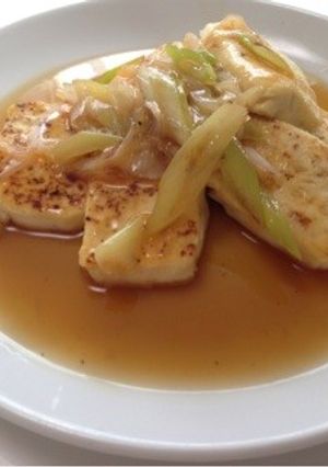 あんかけ豆腐ステーキ-レシピのメイン写真