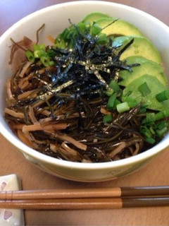アボカド松前漬け丼-レシピのメイン写真