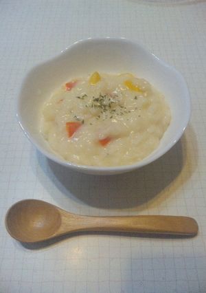 ▼じゃがいものポタージュリゾット-レシピのメイン写真