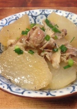 圧力鍋・大根と豚バラのうま煮-レシピのメイン写真