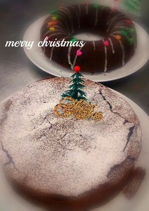 クリスマスガトーショコラ-レシピのメイン写真