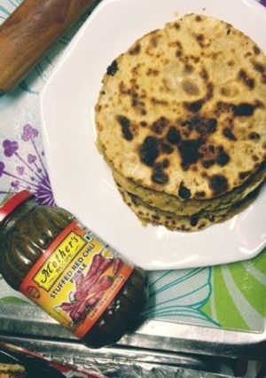aloo gobi paratha-レシピのメイン写真