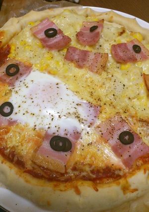 hafu&hafu piza-レシピのメイン写真