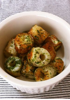 簡単お弁当おかず（ちくわのマヨ磯辺焼き）-レシピのメイン写真