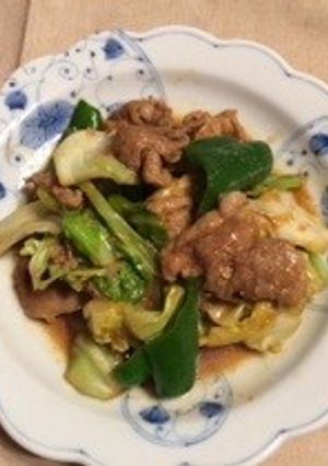 キャベツの中華風炒め-レシピのメイン写真