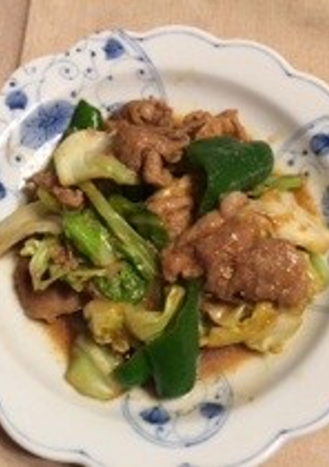 キャベツの中華風炒め-レシピのメイン写真