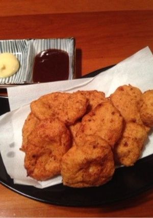 FPで簡単！鶏むね肉とお豆腐でナゲット♡-レシピのメイン写真
