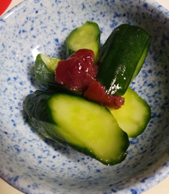 きゅうり🥒と梅干しの簡単漬け物-レシピのメイン写真