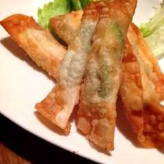รูปของ アボカドチーズと塩昆布のパリパリ