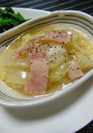 簡単✿白菜とベーコン炒め-レシピのメイン写真